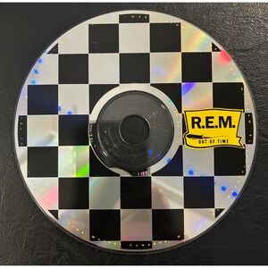 R.E.M. Out of Time CD 1991 Alternative Rock Warner Bros Checkered Disc Only